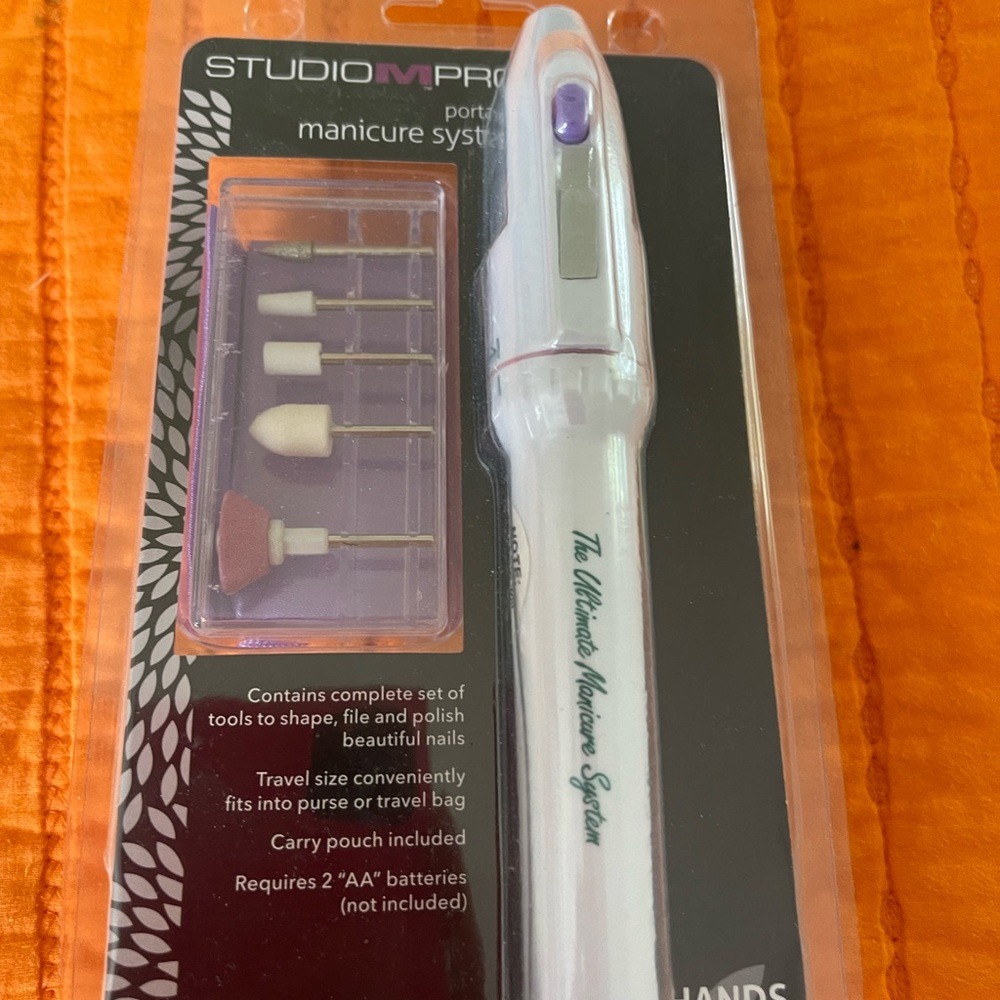 New in box manicure system